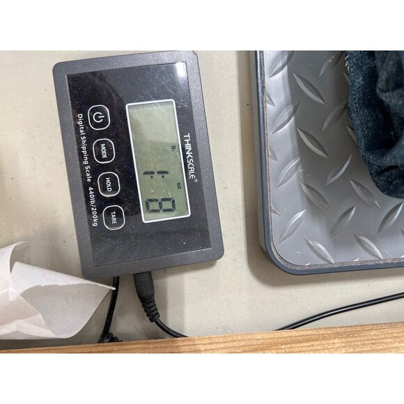 Rivet De Cru Jeans Size 33 Straight Leg Denim Medium Wash Distressed Retro - Picture 11 of 11